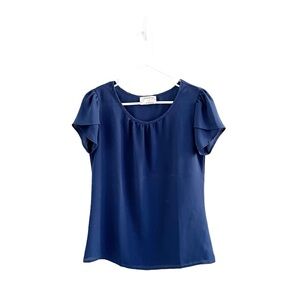Mikarose Blue Blouse XS